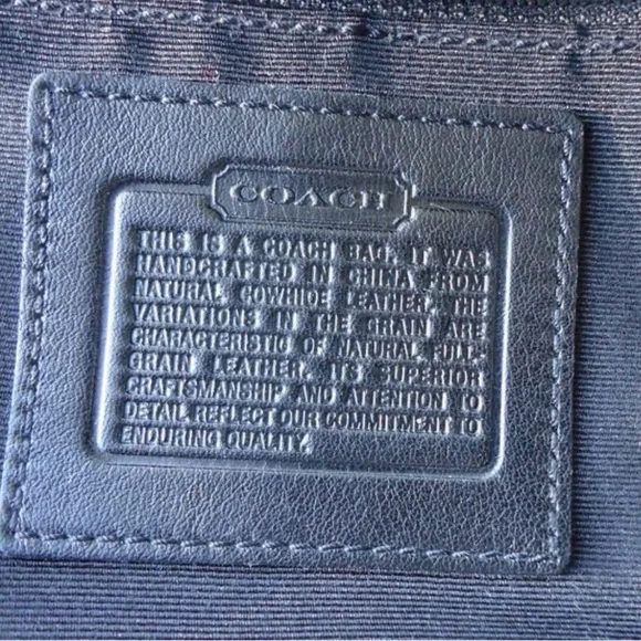 Coach Vintage SoHo Mini Bag Black Leather Crossbody - Picture 4 of 6